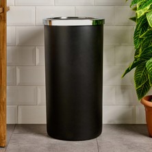 Matmel Lenox Çöp Kovası - Siyah - 35 Lt
