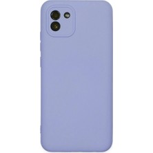 Blueb Galaxy A03 Kılıf Nano Içi Kadife - Lila