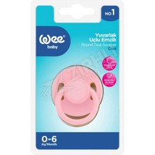 2 Adet Wee Baby Cool Yuvarlak Uçlu Emzik No:1