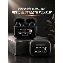 Teknoparkx Bluetooth Kulaklık Kablosuz Ekranlı Anc/enc Destekli Dokunmatik - Lisinya