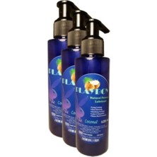 Alvera Collection Coconut Flavor Natural Personal Lubricant 375ML Hindistancevizli Kayganlaştırıcı x 3 Adet