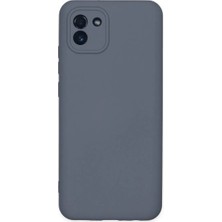 Blueb Galaxy A03 Kılıf Nano Içi Kadife - Gri