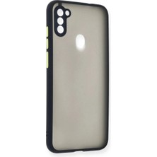 Blueb Galaxy A11 Kılıf Montreal Kapak - Lacivert