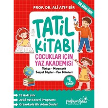 Parlayan Yıldız Çocuklar Için Yaz Akademisi 4. Sınıf Tatil Kitabı