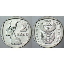 Banknoting Güney Afrika 2 Rand 2021.