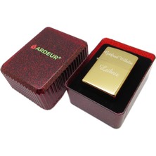 Ardeur® Onyx Gold Kişiye Özel Isimli Çakmak | Hediyelik Kutusunda