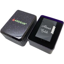 Ardeur® Select Siyah Kişiye Özel Çakmak | Hediyelik Çakmak