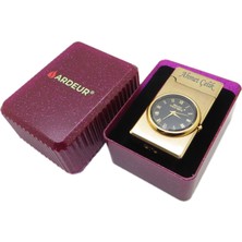 Ardeur® Altair Golden Kişiye Özel Isimli Çakmak Saatli | Hediyelik Kutusunda
