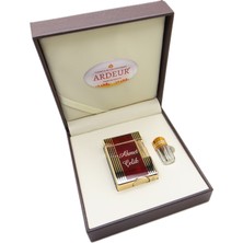 Ardeur® Heritage Bordo Gold Sedefli Desen Isme Özel Çakmak | Hediyelik Çakmak