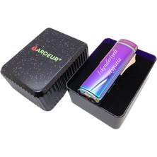 Ardeur® Eterna Rainbow Kişiye Özel Isimli Çakmak | Hediyelik Kutusunda