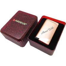 Ardeur® Ares Rose Gold Kişiye Özel Çakmak | Hediyelik Çakmak