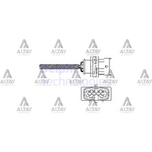 Delphi Delphı Sensör Oksijen Astra G / Corsa C / Vectra C / Meriva 01-04 Z14XE-Z16XE Ön 855345