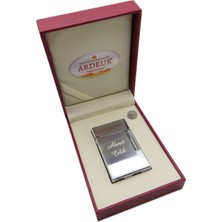 Ardeur® Prestige Krom Isme Özel Çakmak | Hediyelik Çakmak