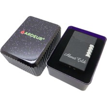 Ardeur® Kyra Mat Siyah Kişiye Özel Çakmak | Hediyelik Çakmak