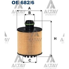 Filtron Fıltron Yağ Filtresi Egea / 500 / Doblo Iı / Fiorino / Mito / Corsa E 15= Euro 55261437 - 95525299