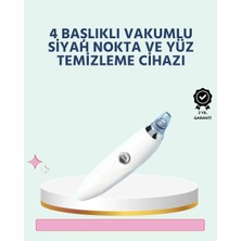 Cilt Dostu Vakumlu Siyah Nokta Temizleyici – Siyah Nokta Yağ ve Makyaj Kalıntılarına Karşı