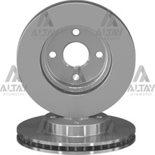 BZT Ayd Fren Di̇Ski̇ Corolla 02-06 Benzi̇Nli̇ / Verso 03-06 / Prius 04-06 Takım 2 Adet 43512-13030
