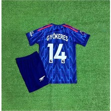 Jabuka Arsenal 2025/26 Yeni Sezon Viktor Gyökeres Alternatif Çocuk Forması