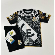 Jabuka R.madridd 2024/25 Yeni Sezon Cristiano Ronaldo Konsept Çocuk Forması 4'lü Set (Armalı)