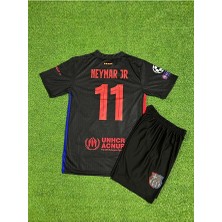 Jabuka Barcelona Yeni Sezon Neymar Jr. Çocuk Forması (Black)