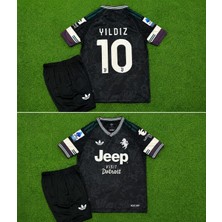 Jabuka Juventus 2026 Deplasman Çocuk Forması (Siyah)