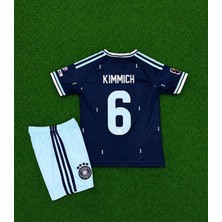 Jabuka Almanya 2026 Dünya Kupası Joshua Kimmich Deplasman  Çocuk Forması (Lacivert)