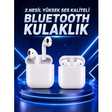 Zenvia 2.nesil Yeni Model Tws Bluetooth Kulaklık Dokunmatik Kontrol Yüksek Ses Kaliteli