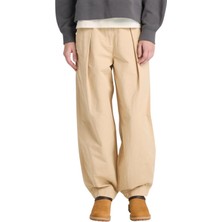 TB0A42NFY941 Timberland Utility Cotton Linen Pants Kadın Pantolon Krem