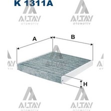 Filtron Fıltron Polen Filtresi Golf7 / A3 / Passat / Crafter / Leon / Tiguan / Octavia 13= 5Q0819653