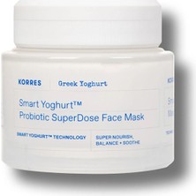 Korres Smart Yoghurt Masque Visage Superdose Probiotiques 100 ml