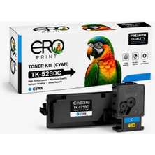 Ero Print TK-5230C Kyocera Ecosys M5521CDW Mavi Muadil Toner