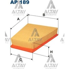 Filtron Fıltron Hava Filtresi Polo / Fabia / Ibiza 01= 1.2 Bzg-Bmd-Cgpa-Cgpb (Üçgen) 6Y0129620