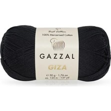 Gazzal Giza 100% Merserize Pamuk Örgü Ipi 2457 / 5 Adet