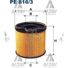 Filtron Peugeot 206 / 307 / 406 / Partner / Citroen C5 / Berlingo Yakıt Filtresi