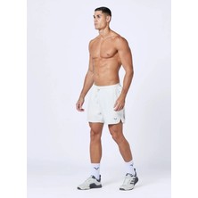 Squatwolf ML035100223 Foundation 5 Shorts Beyaz Erkek Şort