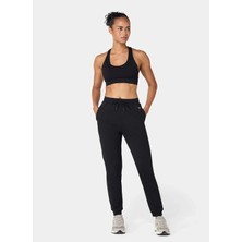 Squatwolf WL051210001 Regular Fit Sweat Jogge Siyah Kadın Sweatpant