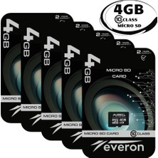 Everon Micro Sd Hafıza Kartı 4gb 10'lu Paket