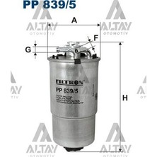 Filtron Fıltron Yakıt Filtresi (Mazot) Polo / Cordoba / Fabia 01-05 1.4 Tdı Amf 6Q0127401B