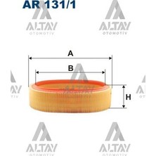 Filtron Fıltron Hava Filtresi Clio Iı / Kango / Logan I / Sandero I / Symbol 98-12 1.4 7701070525
