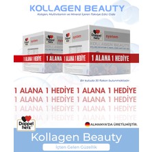 Doppelherz System Kollagen Beauty 30 Flakon x 25ML Sıvı Takviye Edici Gıda Almanya Menşeli