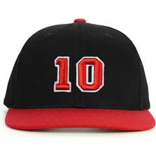 PataCute 10 Numara Kabartmalı Snapback Şapka