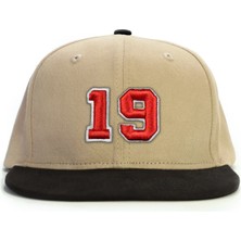 PataCute 19 Numara Kabartmalı Snapback Şapka