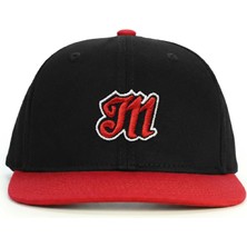 M Harf Snapback Şapka