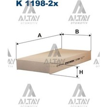 Filtron Fıltron Polen Filtresi Civic 01-06 Çiftli Takım / Crv 02-06 Karbonsuz 80292-S5A-003