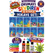 Üçgen Yayıncılık 2.sınıf Öğretmen Tavsiyeli Okumayı Sevdiren 16 Sayfa 10 Kitaplık Hikaye Seti-2 (Slime Set Hediyeli)