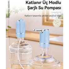 Vayomy Smartfold Katlanabilir Şarjlı Damacana Pompası - Akıllı Ölçülü Otomatik Dokunmatik Su Pompası (Yeni Nesil)