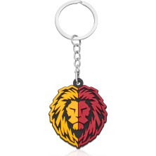 Galatasaray Parçalı Aslan Silikon Anahtarlık