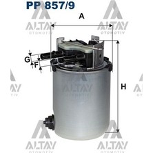 Filtron Nissan Qashqai 2014-2018 Yakıt Filtresi 16400-4EA1B