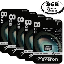 Everon Micro Sd Hafıza Kartı 8gb 10'lu Paket