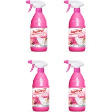 Asperox 650 ml Pembe Güç Leke Çıkarıcı Sprey Konsantre Formül ile Etkili Temizlik X4